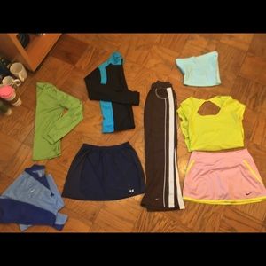 Women’s athletic clothes (7 pieces) - Nike